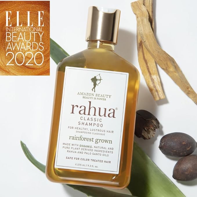 Rahua Classic Hair Shampoo, 9.3 Fl Oz, Naturally Infused, Plant Powered Ingredients, Sulfate Free, Woodsy & Earthy, with Palo Santo Oil for Scalp Care & Silky Hair, Vegan-FemmiqueWomen