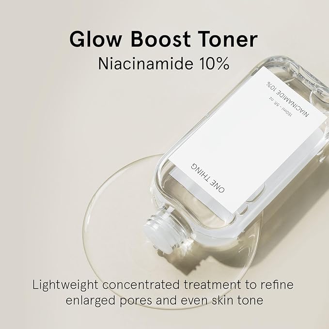 ONE THING Niacinamide 10% Toner 10.14 Fl Oz | Vitamin B3 Hydrating Revitalizing Soothing Facial Daily Essence Dull, Oily Skin | Discoloration, Redness, Acne Scars Relief, Uneven Tone | Korean SkinCare-FemmiqueWomen