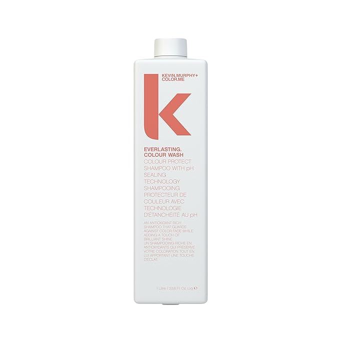 KEVIN.MURPHY EVERLASTING.COLOUR WASH - Hair Colour Shampoo - Colour Protect Hair Care - pH Balanced Shampoo - Sulphate Free -1000 mL / 8.4 fl oz-FemmiqueWomen