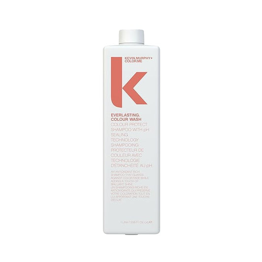 KEVIN.MURPHY EVERLASTING.COLOUR WASH - Hair Colour Shampoo - Colour Protect Hair Care - pH Balanced Shampoo - Sulphate Free -1000 mL / 8.4 fl oz-FemmiqueWomen