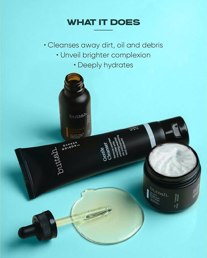 Buttah Skin by Dorion Renaud Oil-Free Hyaluronic Gel Cream 2oz - Daily Moisturizer - Hyaluronic Acid for Deep Hydration - AM & PM Moisturizer - Naturally Based Skin Care - Black-Owned Skincare-FemmiqueWomen