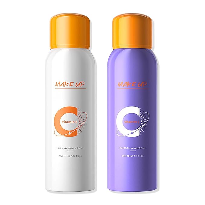 2PCS Makeup Setting Spray for Face,Waterproof Setting Spray for Makeup,Long Lasting Oil Control Finishing Holding Face Mist,Refreshing Hydrating Glossy and Matte Fixing Facial Mist Make Up Set A1-FemmiqueWomen