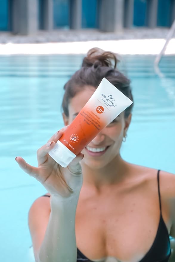 SPF 50+ Mineral Sunscreen Lotion - Anti-Aging Sunblock for Body & Face, Made with Rose Hips, Aloe, Zinc Oxide and Other Cruelty Free and Reef Safe Ingredients - Made in USA-FemmiqueWomen