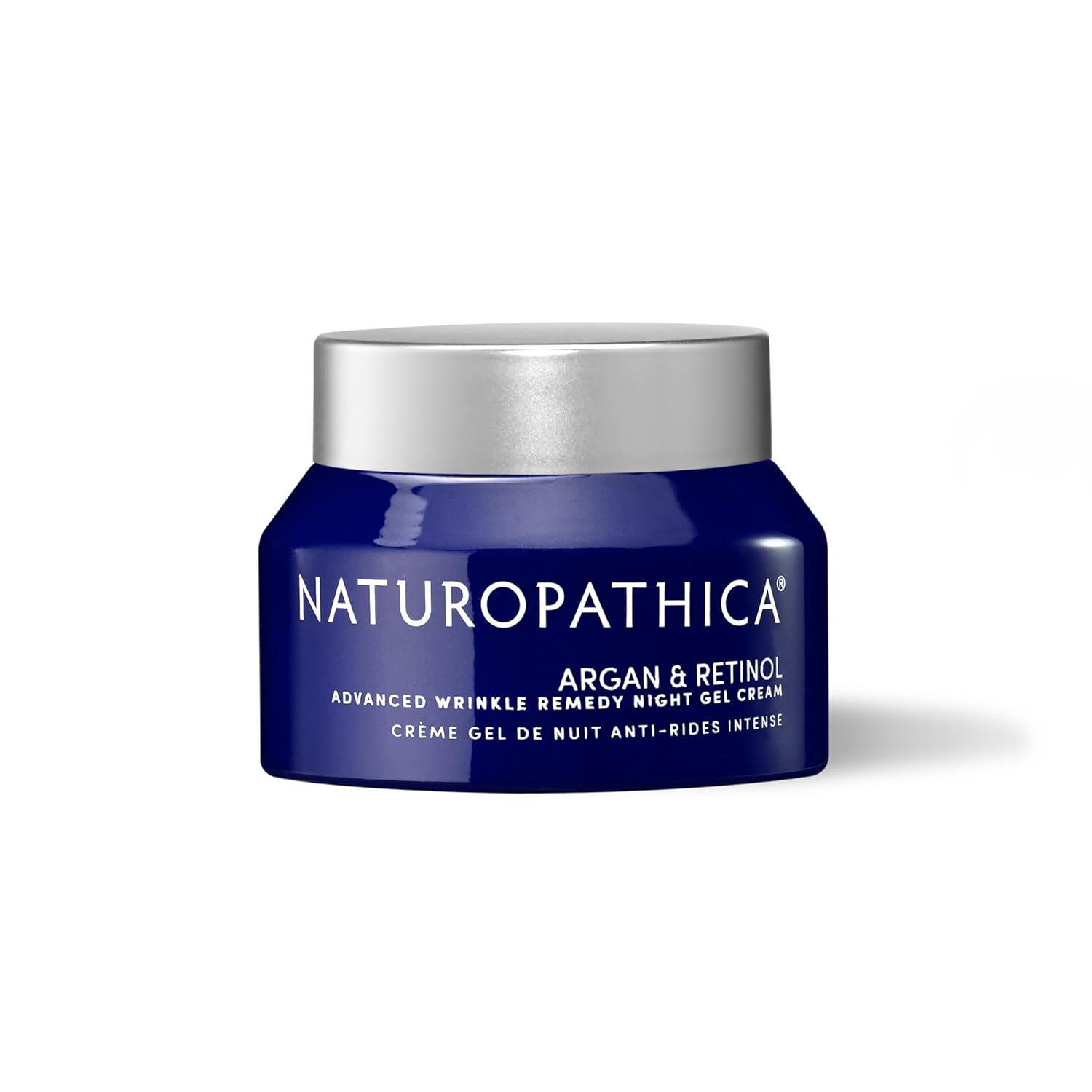 Naturopathica Argan & Retinol Wrinkle Remedy Night Gel Cream, Overnight Retinol Moisturizer to Help Improve Fine Lines and Wrinkles, Face Moisturizer for Men and Women, 1.69 fl oz-FemmiqueWomen