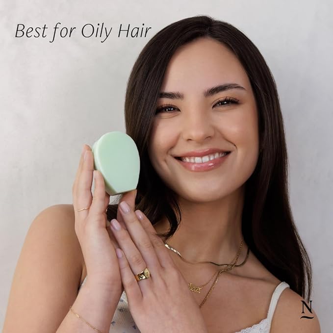 Nopalera Shampoo Bar - Balance and Repair, For Oily Hair, Color Safe, Paraben Free, Silicone & Sulfate Free, Made With Prickly Pear Oil (3.65 oz)-FemmiqueWomen