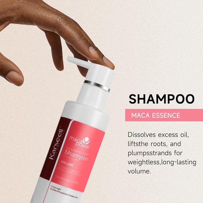 Karseell Volume Shampoo, Lightweight Volume Shampoo For Fine Hair, Adding volume to flat hair 200ml-FemmiqueWomen