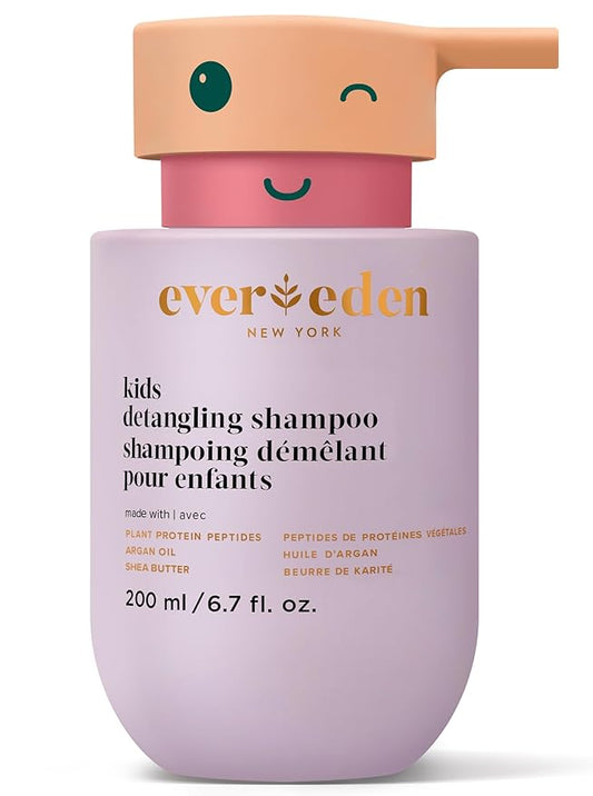Evereden Kids Shampoo | Tear-Free Detangling Shampoo for Girls with Curly or Straight Hair | Clean, Non-Toxic, and Gentle Haircare | Sulfate-Free, Hypoallergenic, Safe for Daily Use | 6.7 fl oz-FemmiqueWomen