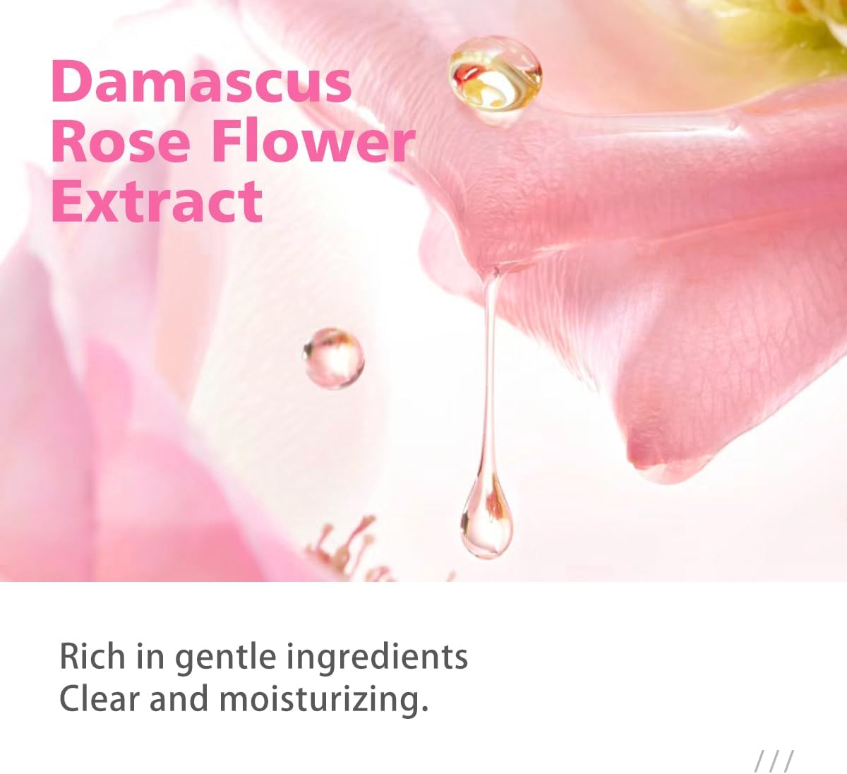 Nicotinamide Rose Essence Toner, with Rose Extract, Moisturizing, A Fresh and Delicate Feel, Alcohol-Free, Suitable for All Skin Types, 150ml/5.07 fl oz per Bottle.-FemmiqueWomen