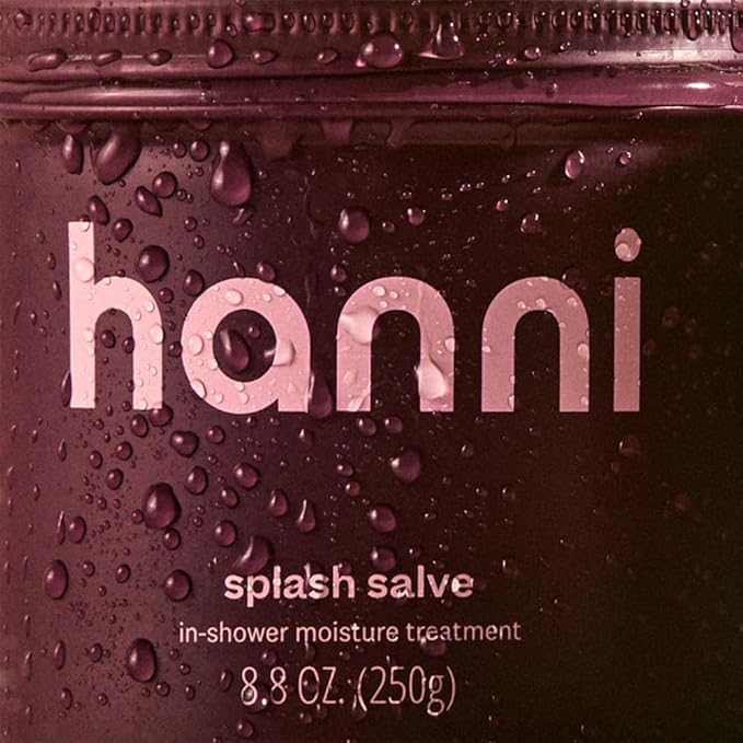 HANNI Splash Salve Body Mask, In-Shower Moisturizer with Coconut, Jojoba, Shea Butter & Glycerin, Deep Conditioning for All Skin Types, 250 mL / 8.8 oz-FemmiqueWomen