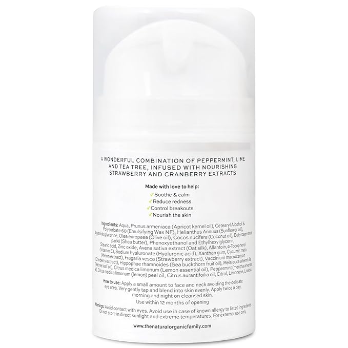 Face Moisturizer with Hyaluronic Acid Face Cream for Kids - Facial Cream & Gentle Moisturizer with Strawberry Extract & Vitamin E - Daily Facial Cream Moisturizer for Dry & Sensitive Skin 50ml-FemmiqueWomen