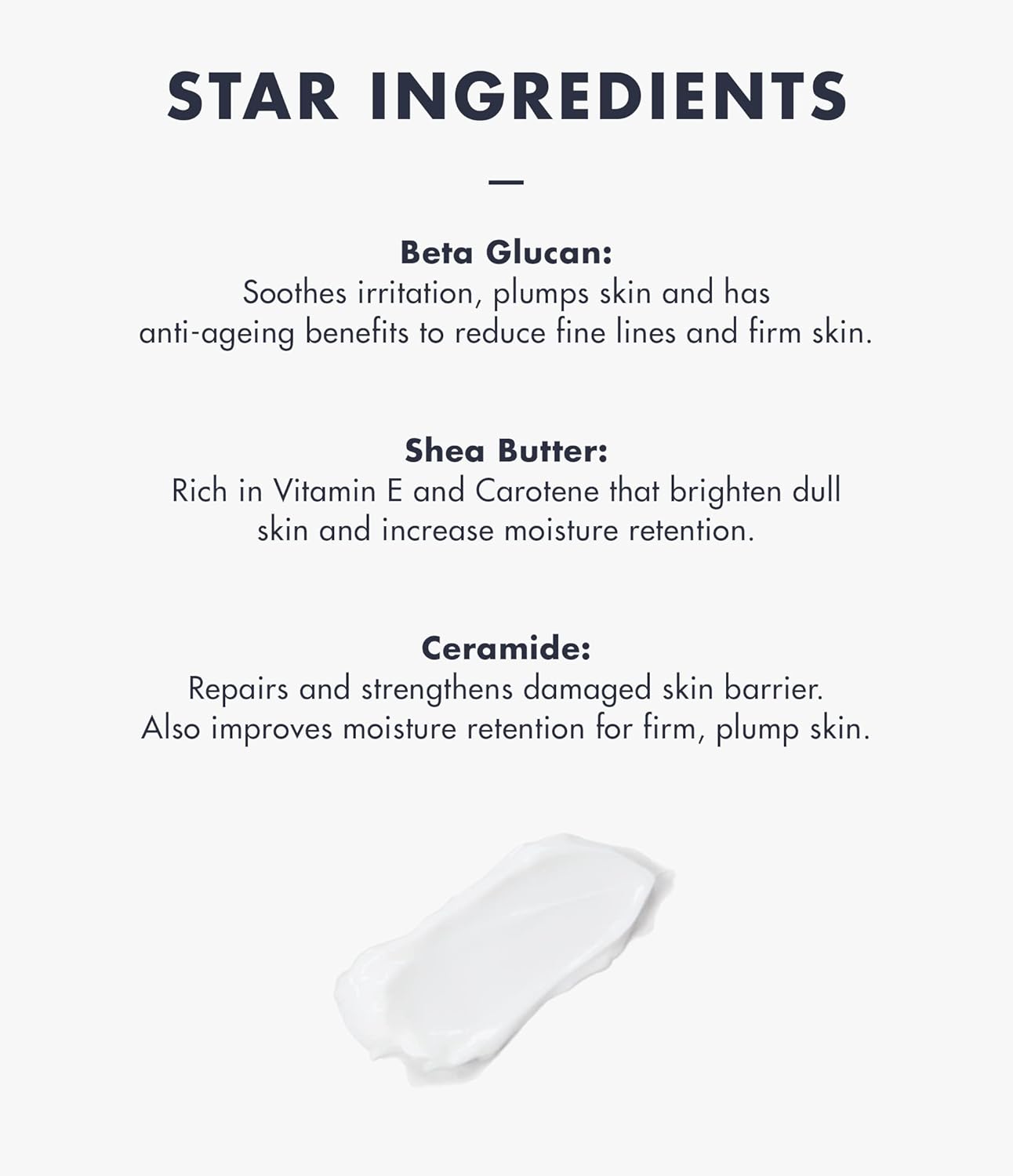 DearKlairs Rich Moist Soothing Cream 20ml, Repair Skin Barrier, Sensitive Skin, Hypoallergenic, Centella Asiatica, Ceremide, Moisturizer, Hydration, Protective layer Beta Glucan, Non-sticky, K-beauty-FemmiqueWomen