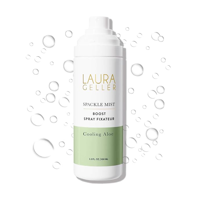 LAURA GELLER NEW YORK Spackle Mist Boost with Cooling Aloe - Long-Lasting Dewy Skin Makeup Setting Spray-FemmiqueWomen