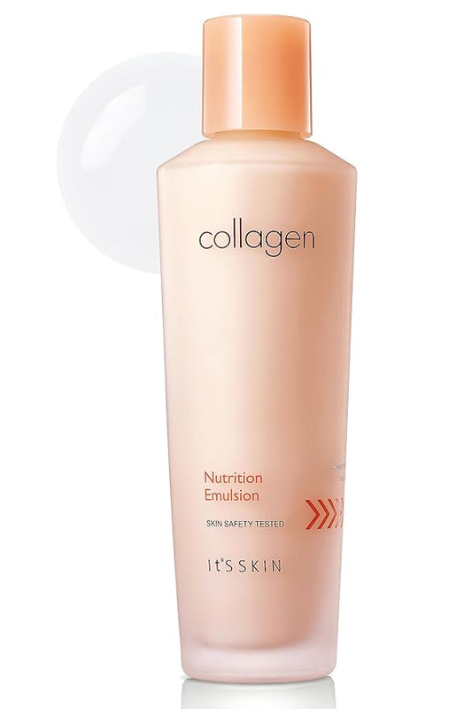 It'S SKIN Collagen Nutrition Emulsion - Marine Collagen Volume & Firming Facial Lotion, Intense Revitalizing & Elasticity for Rough and Aging Skin, 5.07 fl.oz.-FemmiqueWomen