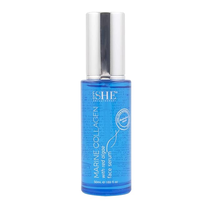 Om SHE Aromatherapy Marine Collagen with Red Algae Face Serum-FemmiqueWomen