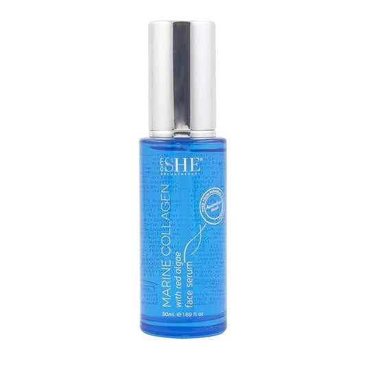 Om SHE Aromatherapy Marine Collagen with Red Algae Face Serum-FemmiqueWomen