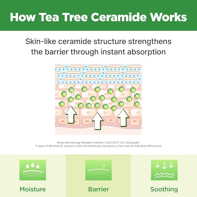 ISOI Moisture Dr. Soothing Toner, Lightweight Hydrating Toner with Tea Tree Ceramide & Hyaluronic Acid for Skin Barrier Support, Korean Skin Care (4.39 fl.oz/130ml)-FemmiqueWomen