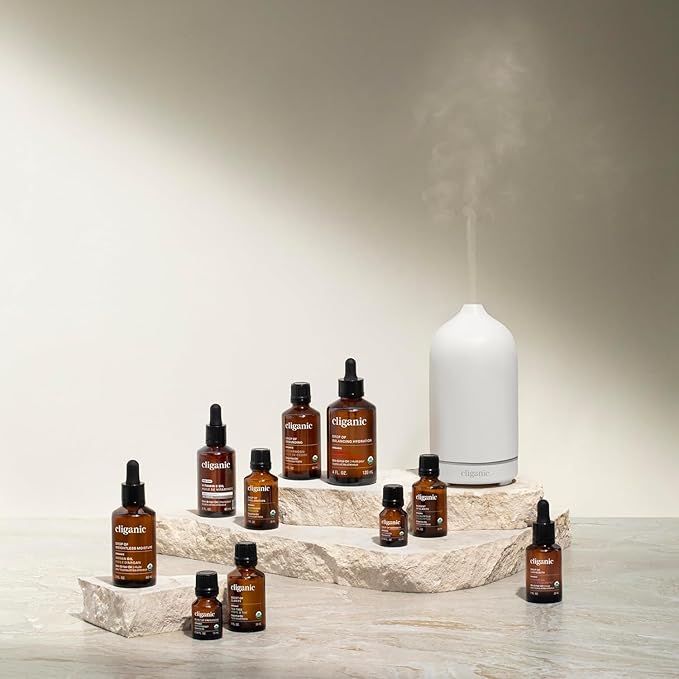 Cliganic Organic Rosehip Seed Oil for Face, 100% Pure | Natural Cold Pressed Unrefined Non-GMO | Carrier Oil for Skin, Hair & Nails (Packaging May Vary)-FemmiqueWomen