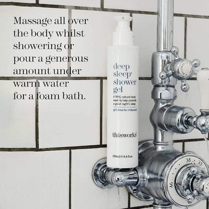 THISWORKS deep sleep shower gel: Calms the Mind and Protects the Skin, 8.4 fl oz (250ml)-FemmiqueWomen
