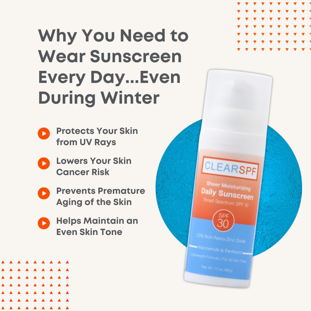 ClearSPF Daily Moisturizing Sunscreen (Sheer)-FemmiqueWomen