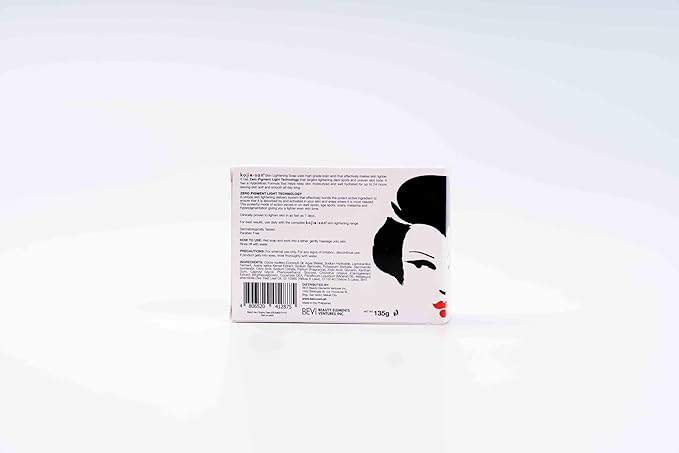 Kojie San Face & Body Skin Brightening Shower 9pc Set - the Original Kojic Acid Soap that Helps Reduce Dark Spots 6 x 135g Bars, Soap Dish and Facial Cleansing Brush…-FemmiqueWomen