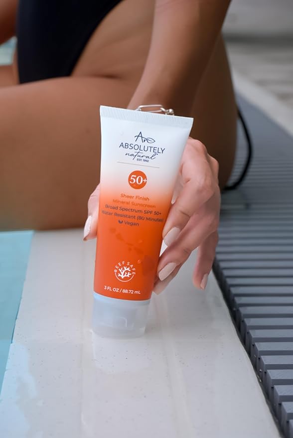 SPF 50+ Mineral Sunscreen Lotion - Anti-Aging Sunblock for Body & Face, Made with Rose Hips, Aloe, Zinc Oxide and Other Cruelty Free and Reef Safe Ingredients - Made in USA-FemmiqueWomen