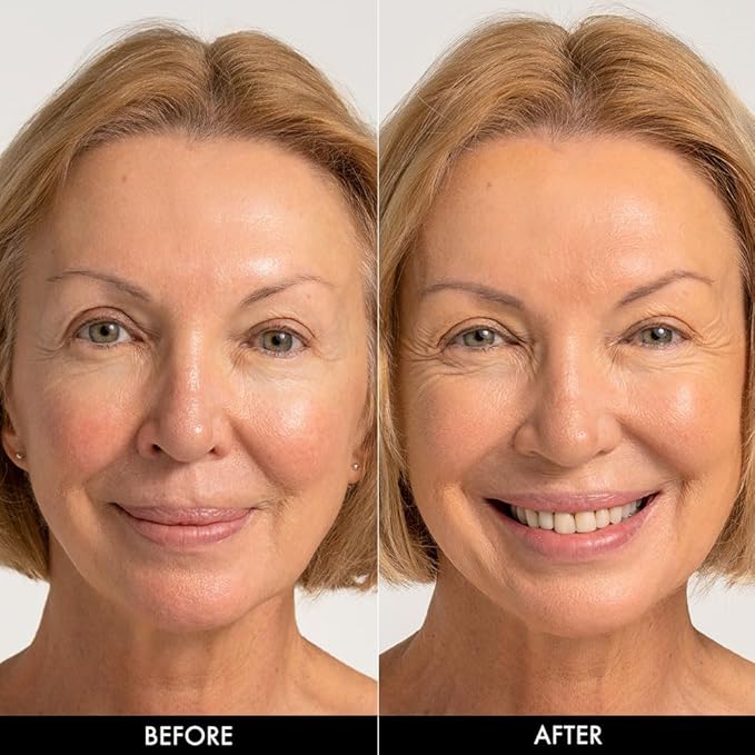 Jerome Alexander My Color Self Adjusting Full Coverage Foundation Makeup with Kabuki Brush (Medium)-FemmiqueWomen