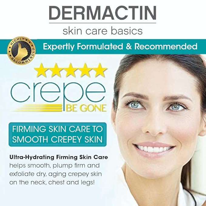 Crepe Be Gone Body Souffle Classic - Large 12 ounce - Ultra Hydrating Crepe Skin Firming Cream for Neck,Chest, Arms & Legs-FemmiqueWomen