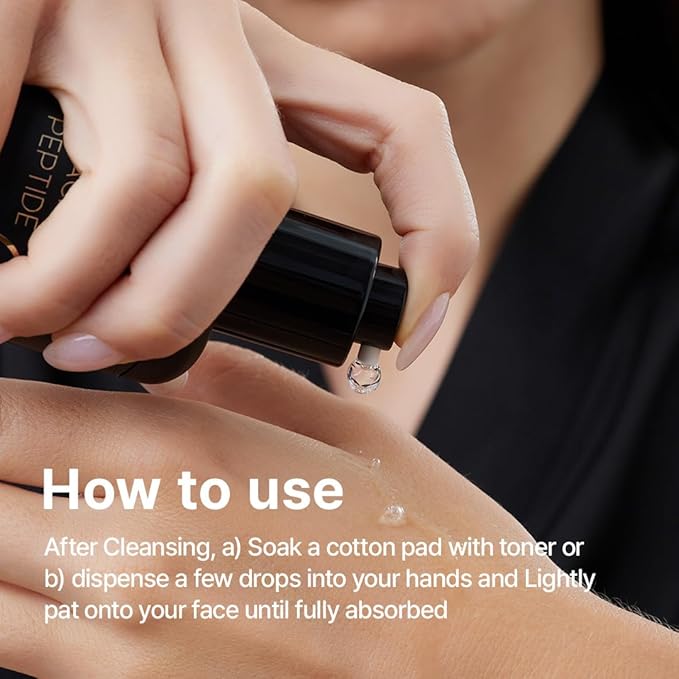 Farmstay Black Snail & Peptide 9 Perfect Toner, Snail Mucin Toner for Elastic & Glow Skin, Moisturizing & Anti-Aging, Smooths & Refine Skin Texutre, Korean Skin Care, for Women & Men, 4.05 Fl. Oz-FemmiqueWomen