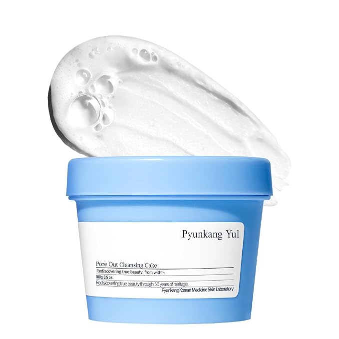 Pyunkang Yul PKY Pore Out Faicial Cleanser, Sticky Clay absorbs impurities & Makeup, Deep Pore Cleansing with Moisture (3.38 Fl. Oz, 100g)-FemmiqueWomen