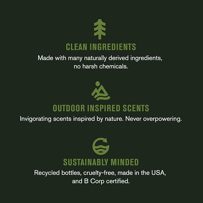 Every Man Jack Nourishing Coastal Moss Mens Body Wash for All Skin Types - Naturally Derived Ingredients - Cleanse and Hydrate Skin with Coconut and Glycerin - 24oz 2 Bottles-FemmiqueWomen