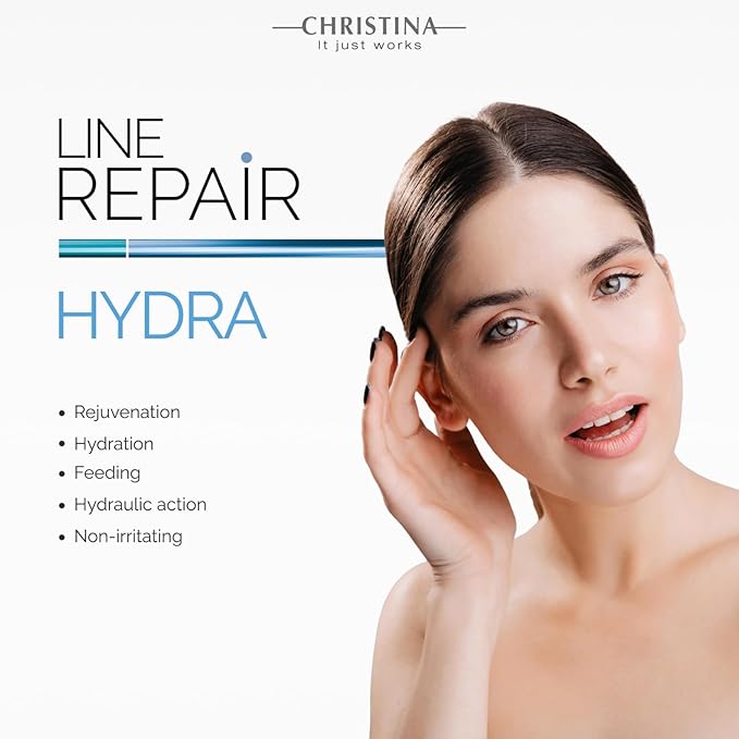 Christina Line Repair Elastin Collagen Cream for Face with Hyaluronic Acid | Face Repair Cream Nourishes and Replenishes the Skin 60ml / 2 fl.oz-FemmiqueWomen