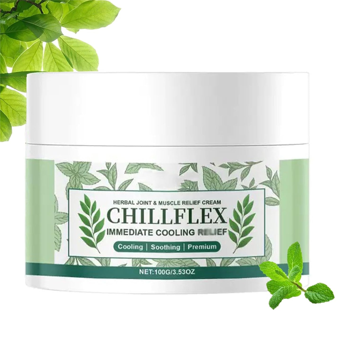 CHILLFLEX Menthol Soothing Cream, Joint Activities Throughout The Body,Instant Cooling Gel for Muscle & Joint, Back, Neck, Hands, Feet(1PCS)-FemmiqueWomen