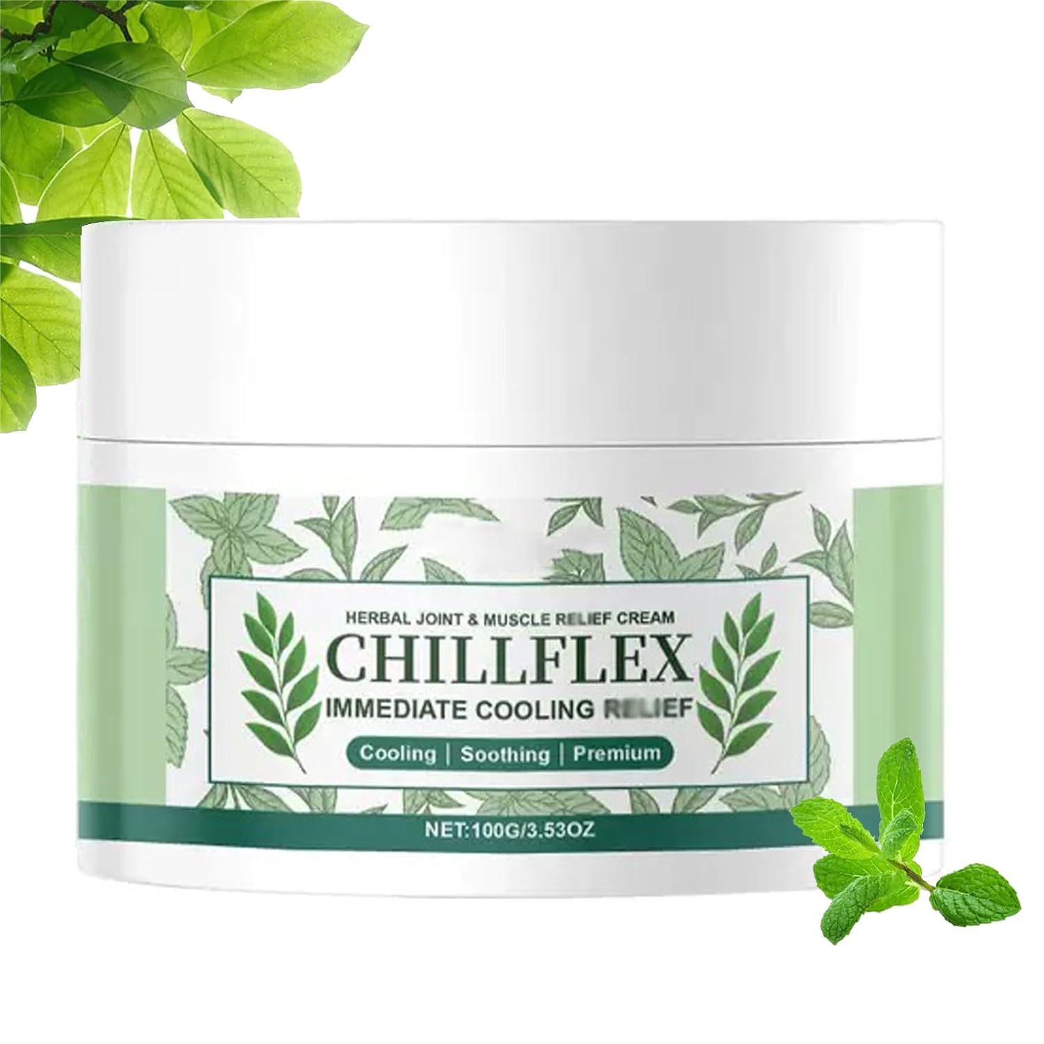 CHILLFLEX Menthol Soothing Cream, Joint Activities Throughout The Body,Instant Cooling Gel for Muscle & Joint, Back, Neck, Hands, Feet(1PCS)-FemmiqueWomen