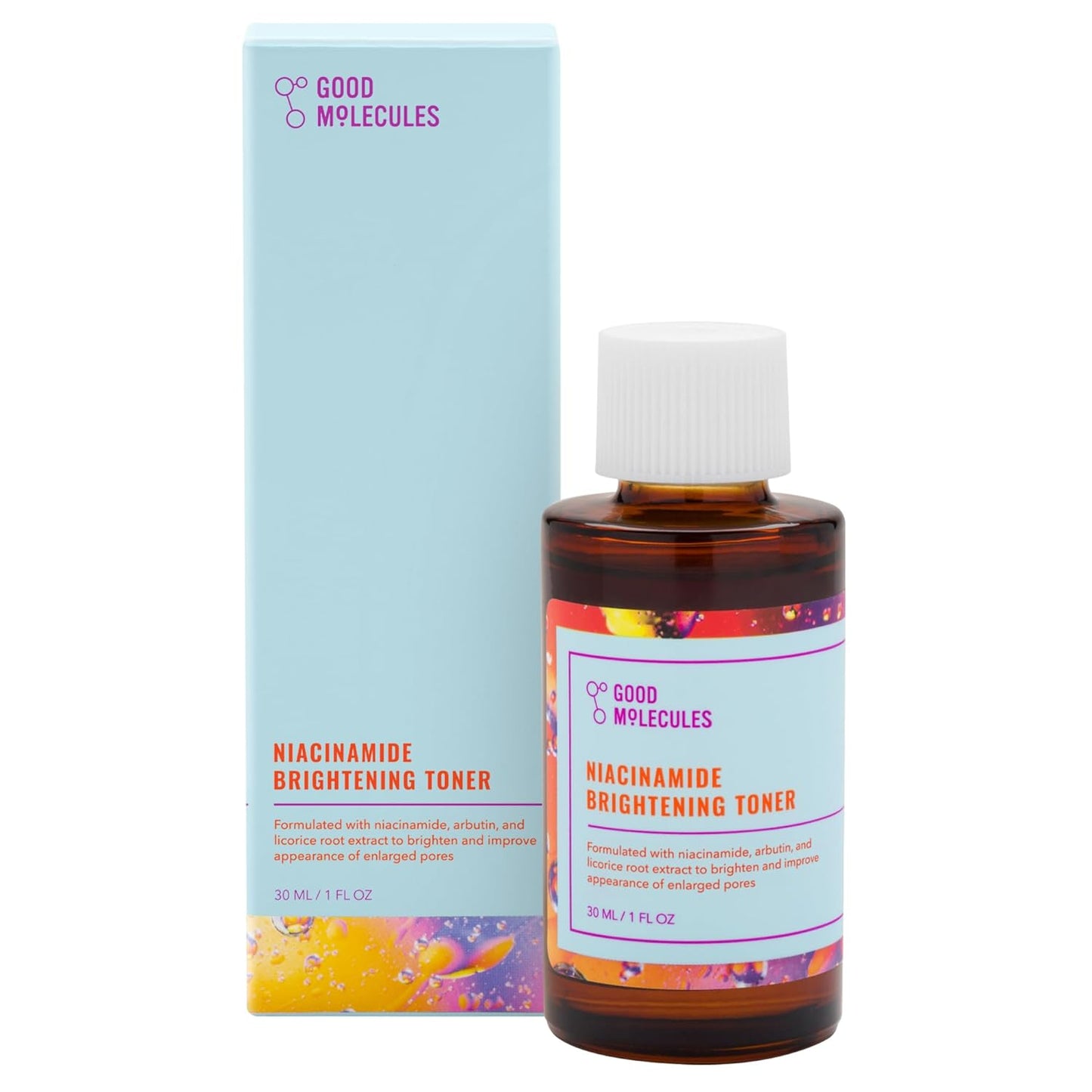 Good Molecules Niacinamide Brightening Toner - Toner for Face with Niacinamide and Arbutin for Skin Tone Balancing- Pore Minimizer, Skin Care for Face-FemmiqueWomen