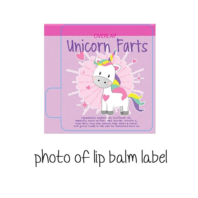 12 Unicorn Farts Lip Balm Favors - Unicorn Theme Lip Balms - Unicorn Party Favors - Girls Party Favors - Unicorn Farts Favors-FemmiqueWomen