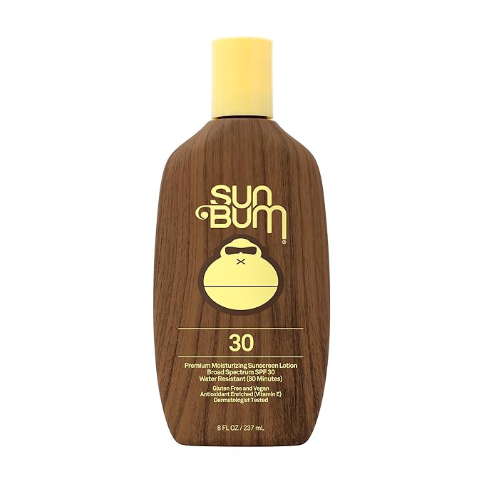 Sun Bum Original SPF 30 Sunscreen Body Lotion - Broad Spectrum Moisturizing Sunscreen with Vitamin E - Hawaii 104 Act Compliant (Made without Octinoxate & Oxybenzone) - 8 oz-FemmiqueWomen