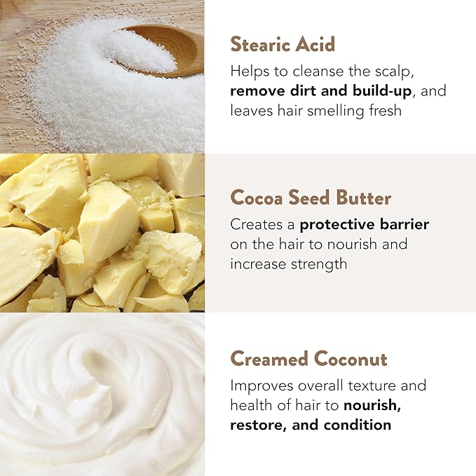 Ethique Frizz Wrangler - Smoothing Solid Shampoo Bar for Dry & Damaged Hair - Vegan, Eco-Friendly, Plastic-Free, Cruelty-Free, 3.88 oz(Pack of 1)-FemmiqueWomen