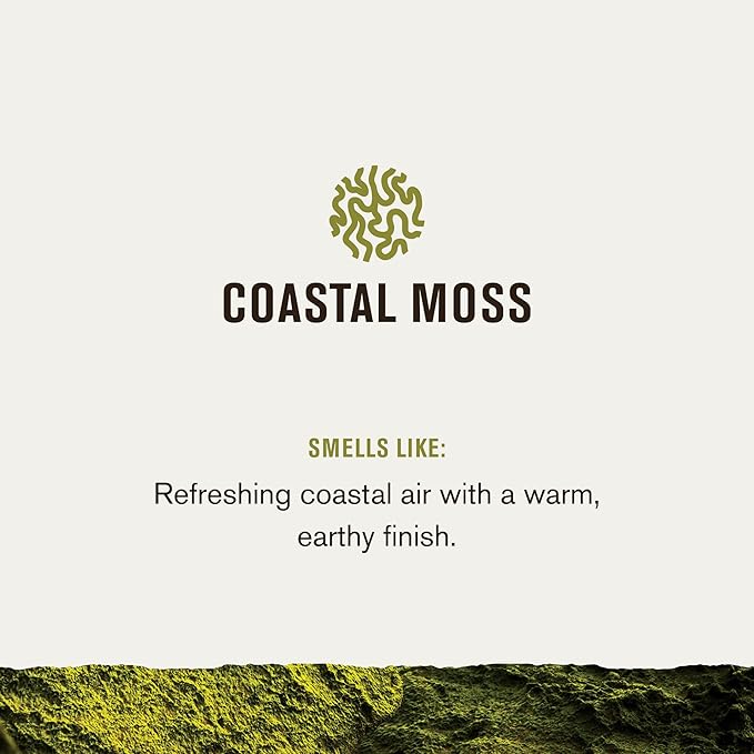 Every Man Jack Nourishing Coastal Moss Mens Body Wash for All Skin Types - Naturally Derived Ingredients - Cleanse and Hydrate Skin with Coconut and Glycerin - 24oz 2 Bottles-FemmiqueWomen