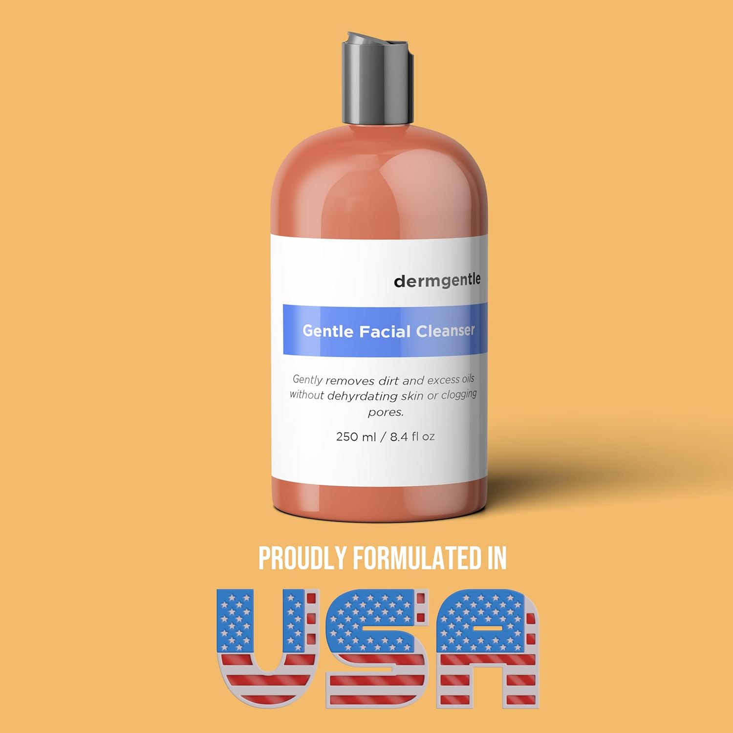 Gentle Facial Cleanser for Sensitive Skin, Hydrating Face Wash for All Skin Types, Gently Cleanses Face Without Over Drying, For All Skin Types, Daily Face Wash, Oil-Free, Soap-Free, 8.4 fl. oz-FemmiqueWomen