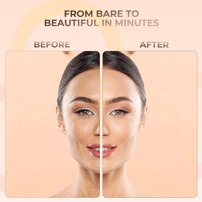 (1 Ounce Bag) BEIGE Foundation Powder Refill By Sweet Face Minerals, Lightweight Mineral Loose Makeup Powder with SPF 20, Full Coverage Flawless Finish, Talc-free, Cruelty-Free, Refillable Pouch-FemmiqueWomen