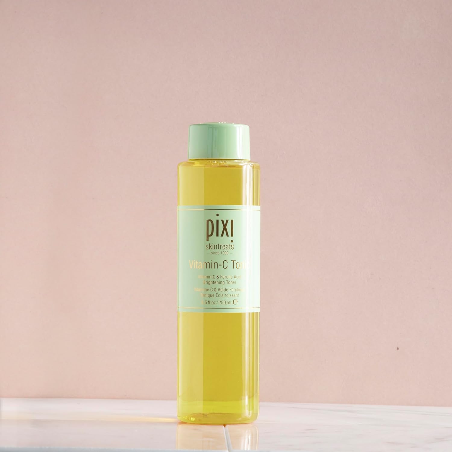 Pixi Vitamin-C Tonic,Brightening & Soothing Facial Toner, Boost Skin Luminosity, Infused with Vitamin-C & Ferulic Acid, Alcohol Free Daily Toner (250ml / 8,5 fl oz)-FemmiqueWomen