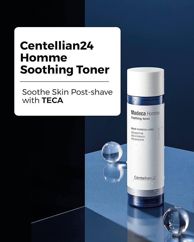 Centellian 24 Homme Soothing Facial Toner with TECA, Centella Asiatica, Vitamin E - Skin Care for Men (5.07 fl oz) by Dongkook Pharmaceutical-FemmiqueWomen