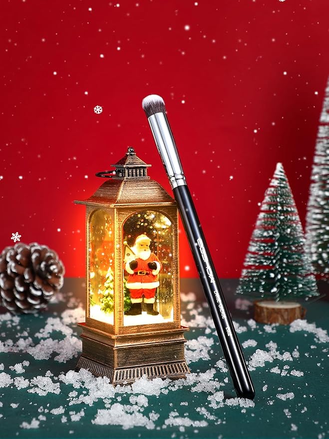 Crease Eyeshadow Brush, EIGSHOW Precision Eye Shadow Blending Brushes for Base Application Smudging Defining, Soft, Dense Bristles (E802)-FemmiqueWomen