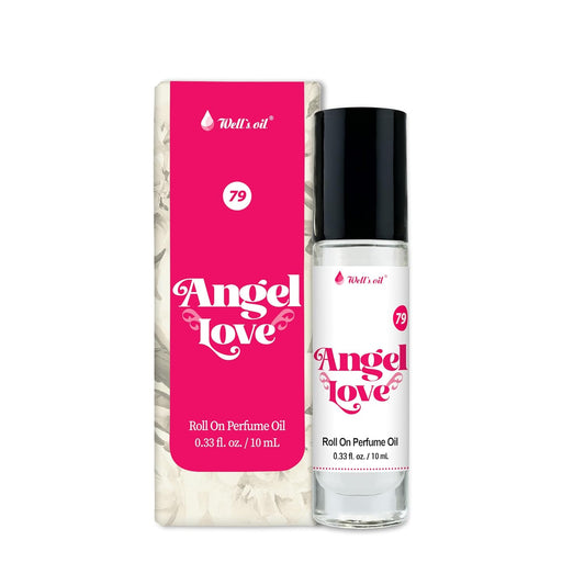 Well's Oil Well's Perfume Oil Roll-On (Angel Love) | 10 ml / 0.33 fl Oz | Clean, Rich, Pure Scent | Alcohol-Free | Oil Based | Long Lasting | Concentrated Roll-on Perfumes for Women and Men-FemmiqueWomen