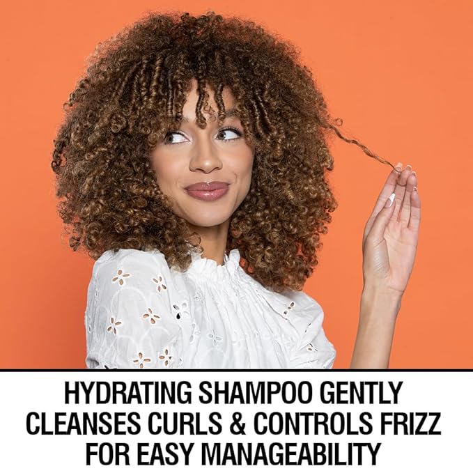 CHI CurlyCare Curl Shampoo, Hydrates Curls, Reduces Frizz & Increases Elasticity & Strength, Sulfate, Paraben, & Cruelty-Free, 12 Oz-FemmiqueWomen