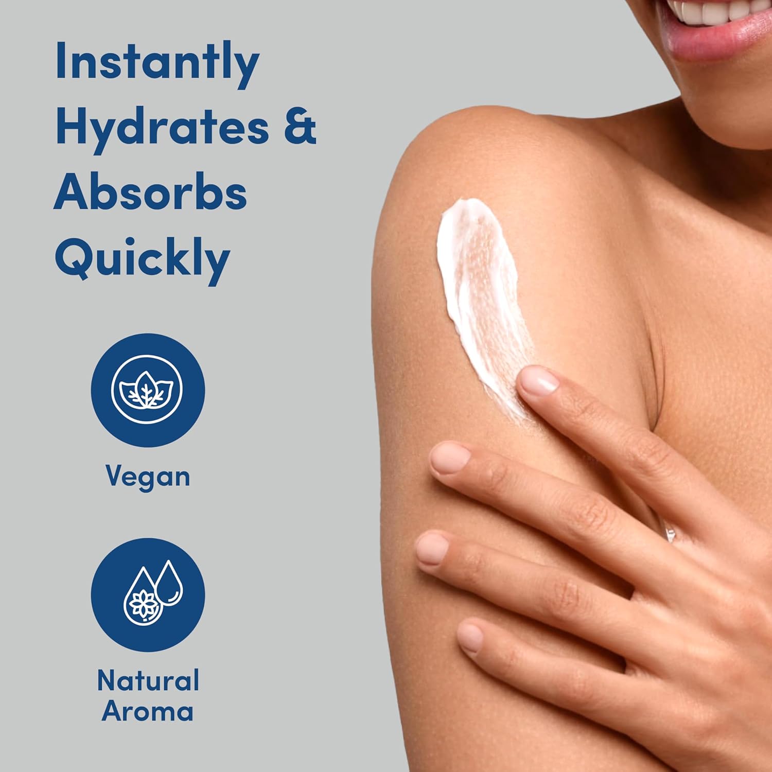 YUNI Beauty Body Gel-Cream – Hydrating Skincare – Cooling Gel – Tones & Firms – Soothing Cream – Post-Workout Body Cream & Moisturizer – Vegan – 8 fl oz-FemmiqueWomen