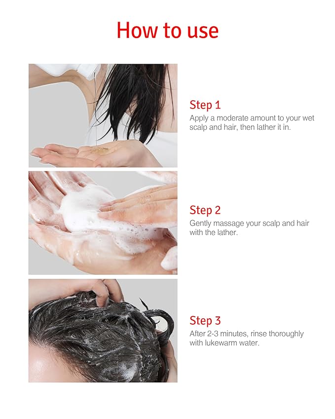 Scalp+ Shampoo for DHT Blocker, Hair Loss Relief - Moisture Anti-Aging Thickening Volumizing Fortifying & Repairing Hair Strength Fuller Hair with Vitamin C, Peptides, Biotin, 10.14 fl.oz.-FemmiqueWomen