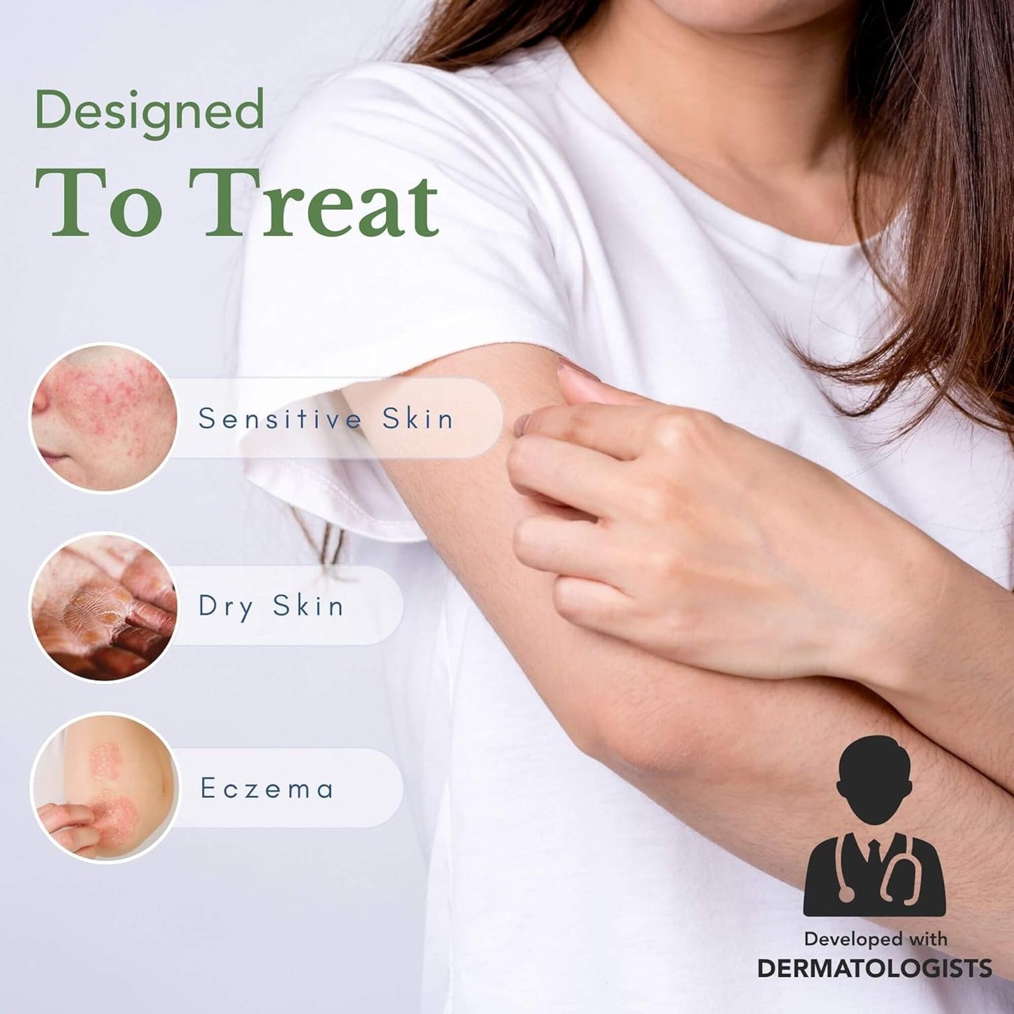 Theraplex Skin Barrier Balm- Barrier Repair Moisturizer Cream Body Balm Dry, Sensitive Skin - No Parabens or Preservatives, Noncomedogenic and Hypoallergenic - Dermatologist Recommended - 6 Oz-FemmiqueWomen