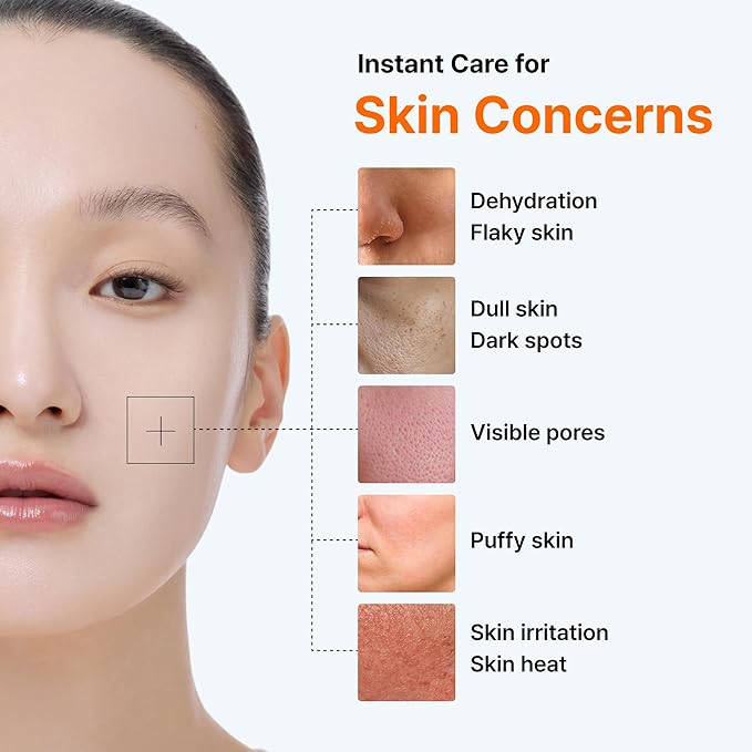 DearKlairs Freshly Juiced Vitamin Toner Pads, TikTakTok Easy Pick & Stick, Makeup Prep, Liposomal Glutathione, Easy-split, Glow, Glass Skin, Exfoliation, 80 pads-FemmiqueWomen