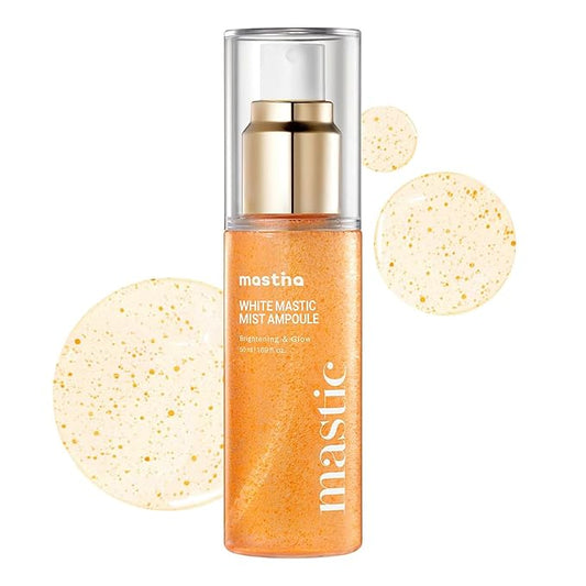 MASTINA Mastic Face Spray (1.69fl oz) Facial Mist for Natural Glow, Hydrating Formula for Dry Skin, On-the-Go Portable Korean Skin Care, Travel Summer Essentials. Mastic Gum.-FemmiqueWomen